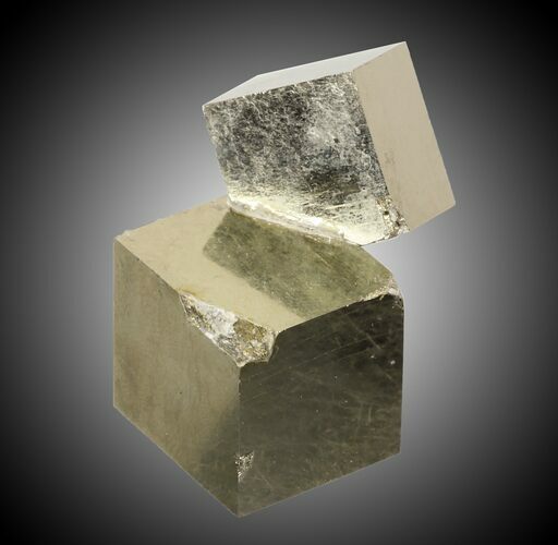 Pyrite Cube Cluster - Navajun, Spain #30996